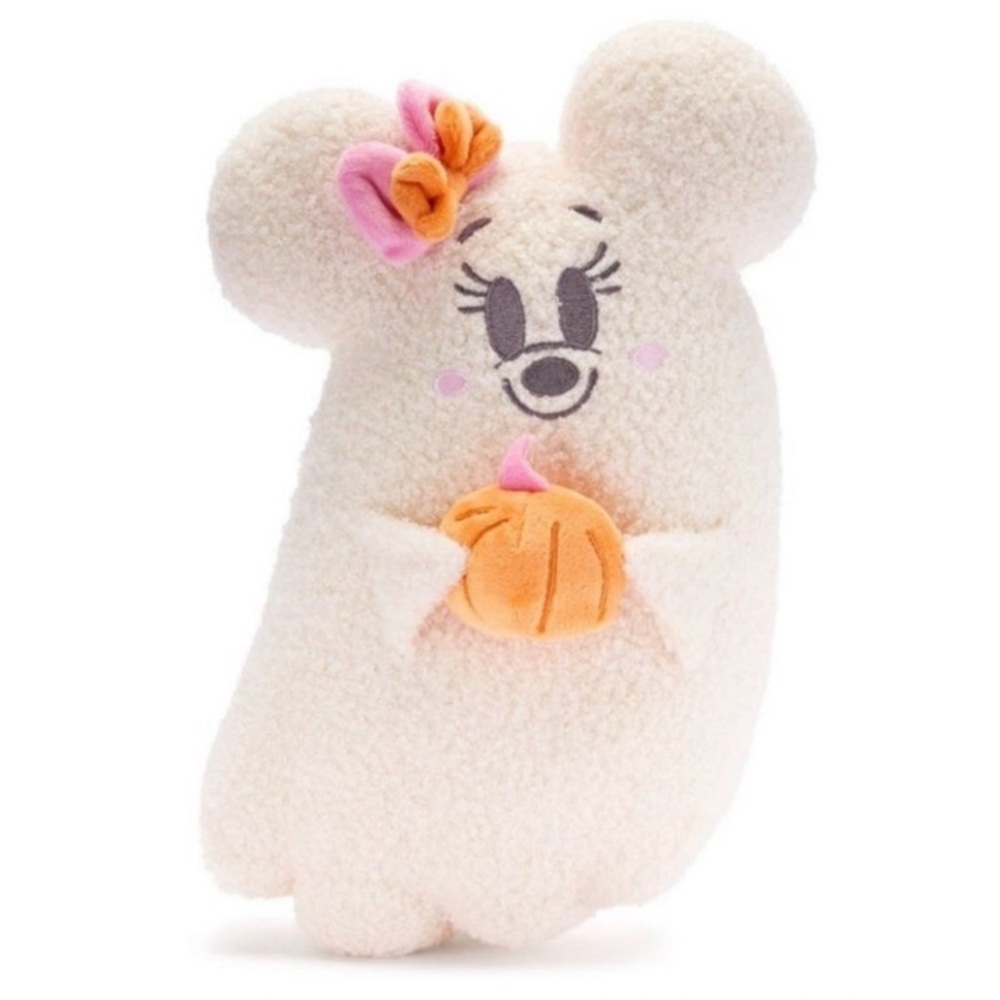 Disney Parks Minnie Cutie Ghost Plush Pillow